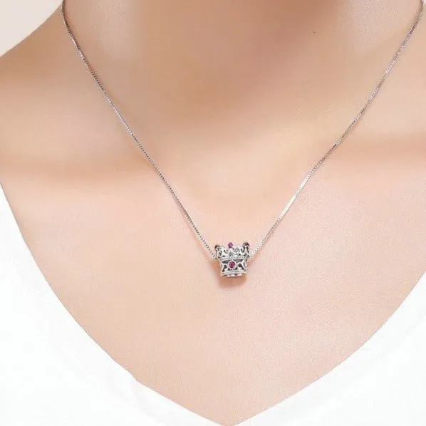 Vintage Princess Crown Charm