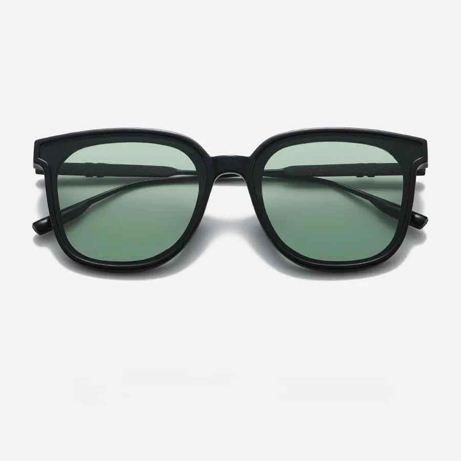 Wholesale UV Protection Square PU Sunglasses