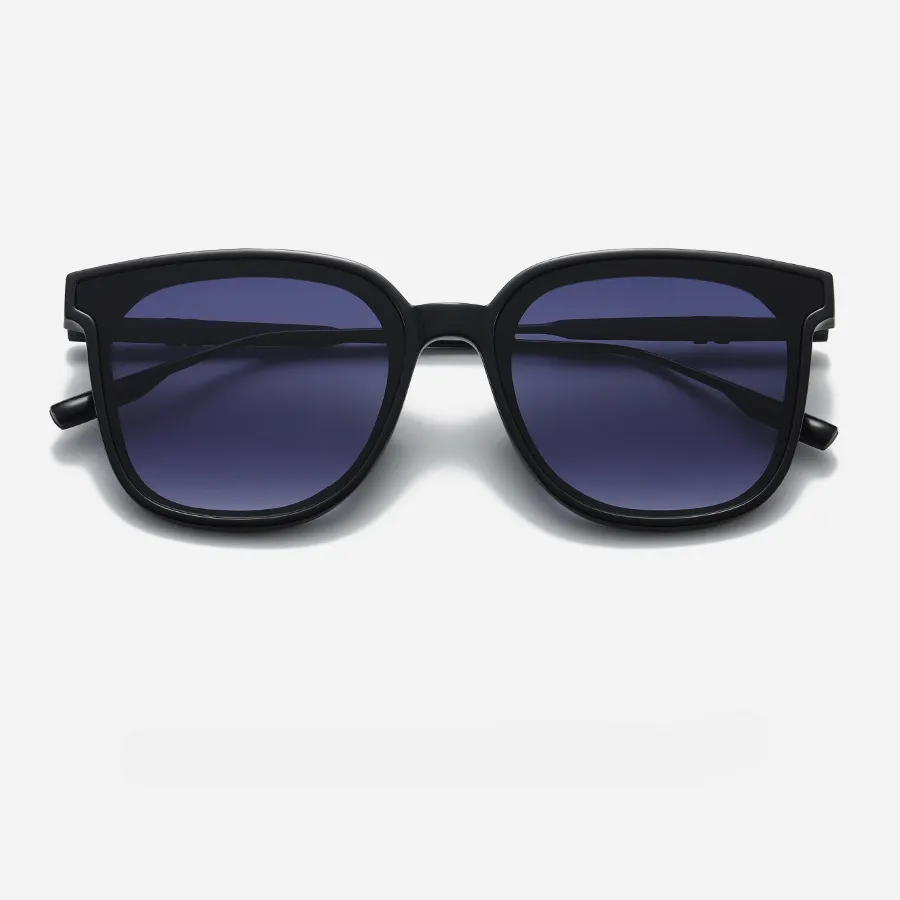 Wholesale UV Protection Square PU Sunglasses
